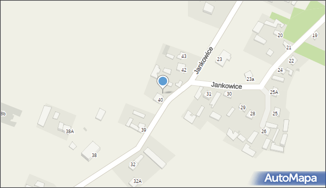 Jankowice, Jankowice, 41, mapa Jankowice