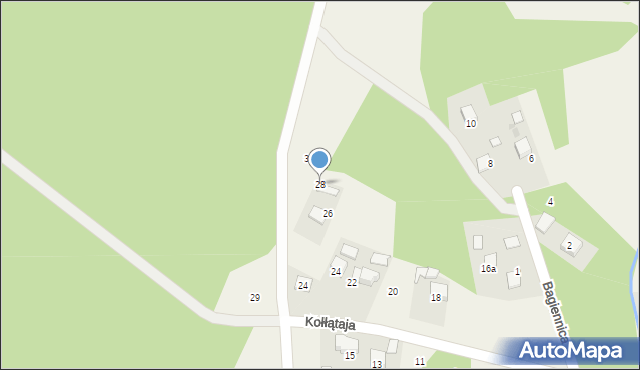 Jankowice, Jana Pawła II, 28, mapa Jankowice