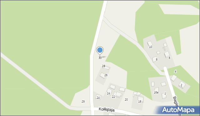 Jankowice, Jana Pawła II, 30, mapa Jankowice