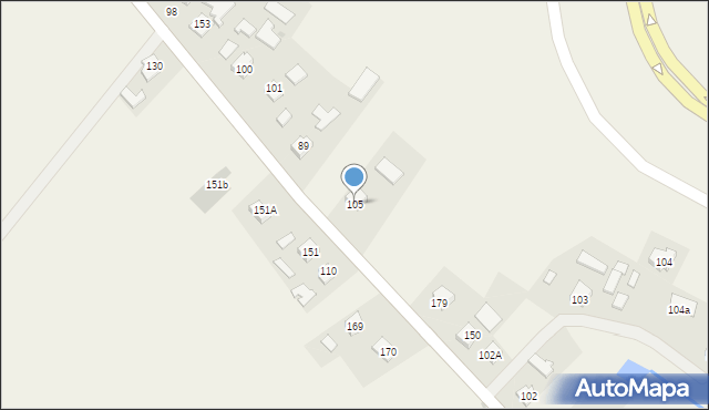 Jankowice, Jankowice, 105, mapa Jankowice