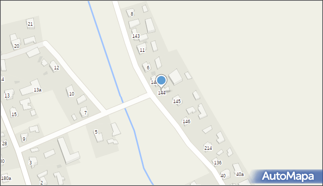 Jankowice, Jankowice, 144, mapa Jankowice