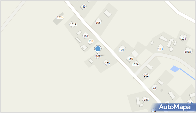 Jankowice, Jankowice, 169, mapa Jankowice