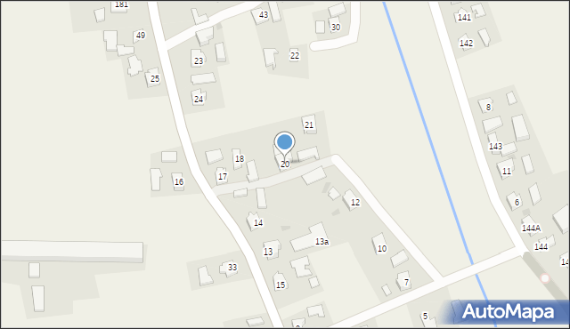 Jankowice, Jankowice, 20, mapa Jankowice