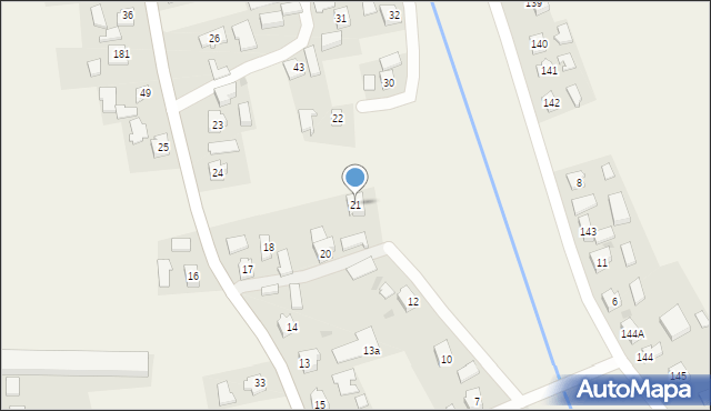 Jankowice, Jankowice, 21, mapa Jankowice