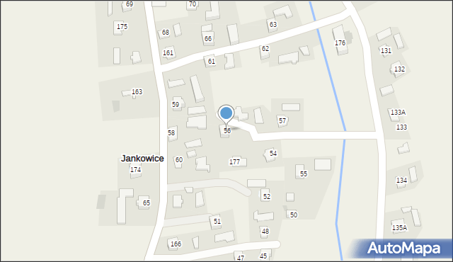 Jankowice, Jankowice, 56, mapa Jankowice