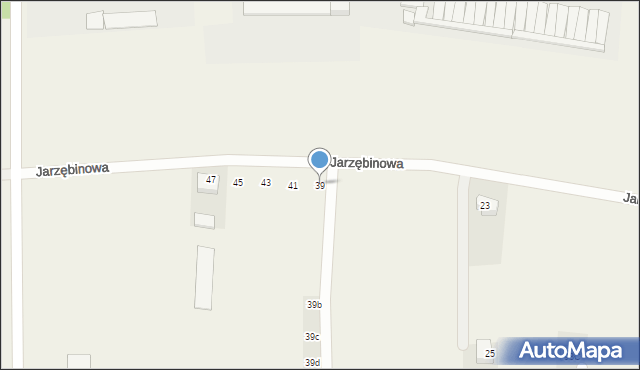 Jankowice, Jarzębinowa, 39, mapa Jankowice