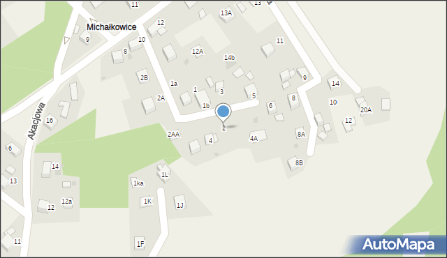 Jankowice, Jarzębinowa, 2, mapa Jankowice