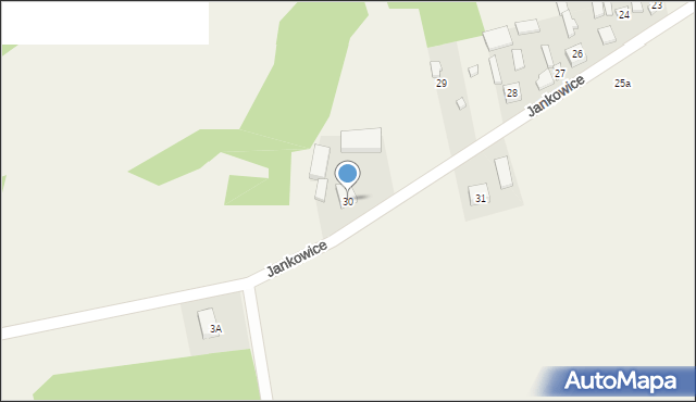 Jankowice, Jankowice, 30, mapa Jankowice