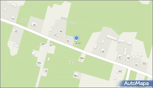 Jankowice, Jankowice, 53, mapa Jankowice