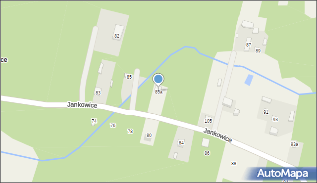 Jankowice, Jankowice, 85a, mapa Jankowice