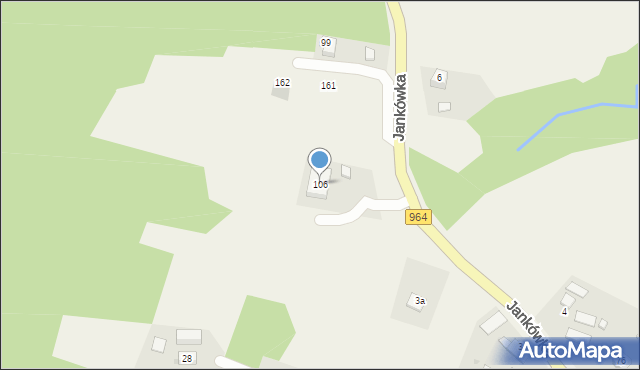 Jankówka, Jankówka, 106, mapa Jankówka