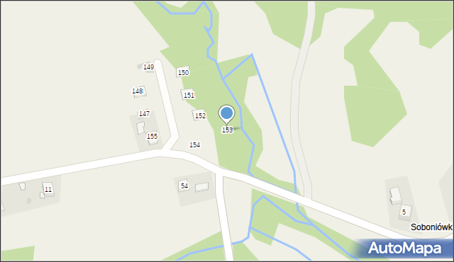 Jankówka, Jankówka, 153, mapa Jankówka