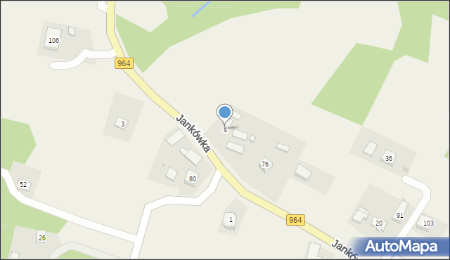 Jankówka, Jankówka, 4, mapa Jankówka