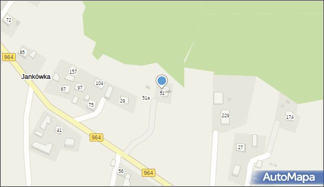Jankówka, Jankówka, 51, mapa Jankówka