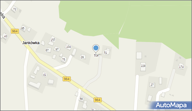 Jankówka, Jankówka, 51a, mapa Jankówka