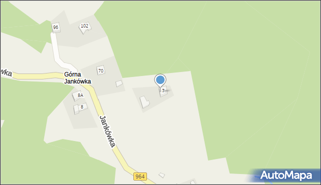 Jankówka, Jankówka, 77, mapa Jankówka