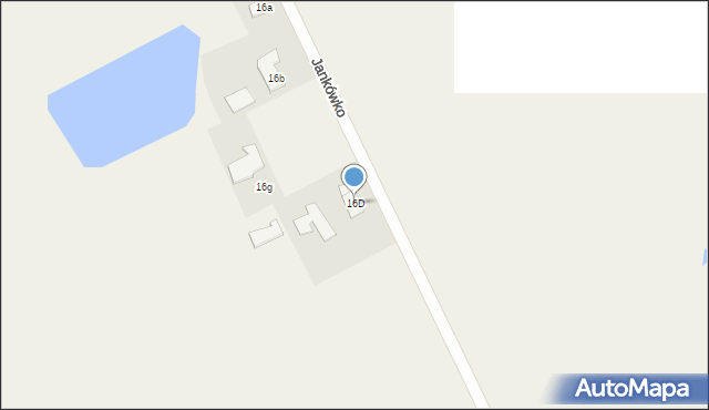 Jankówko, Jankówko, 16D, mapa Jankówko
