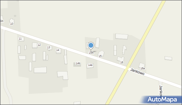 Jankowo, Jankowo, 15A, mapa Jankowo