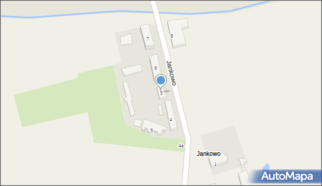 Jankowo, Jankowo, 3, mapa Jankowo