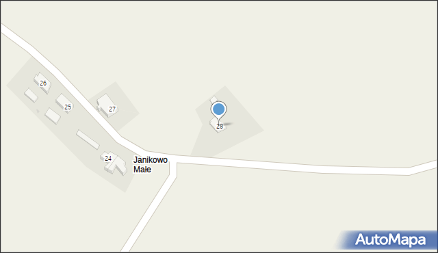 Jankowo, Jankowo, 28, mapa Jankowo