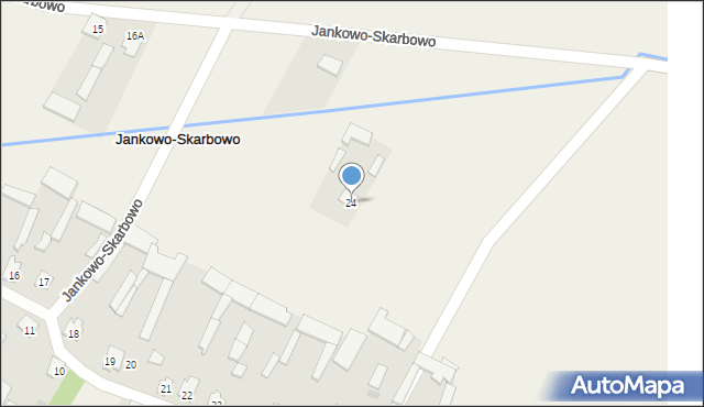 Jankowo-Skarbowo, Jankowo-Skarbowo, 24, mapa Jankowo-Skarbowo