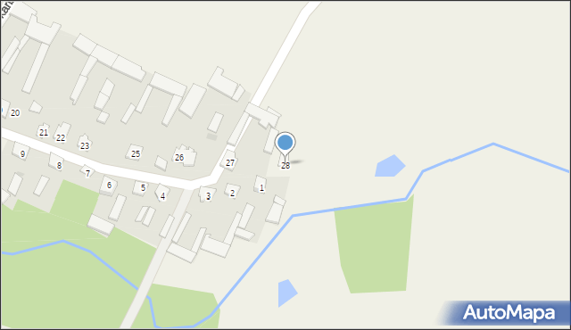 Jankowo-Skarbowo, Jankowo-Skarbowo, 28, mapa Jankowo-Skarbowo