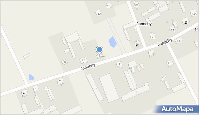 Janochy, Janochy, 10a, mapa Janochy