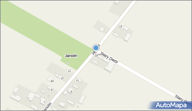 Janolin, Janolin, 14, mapa Janolin
