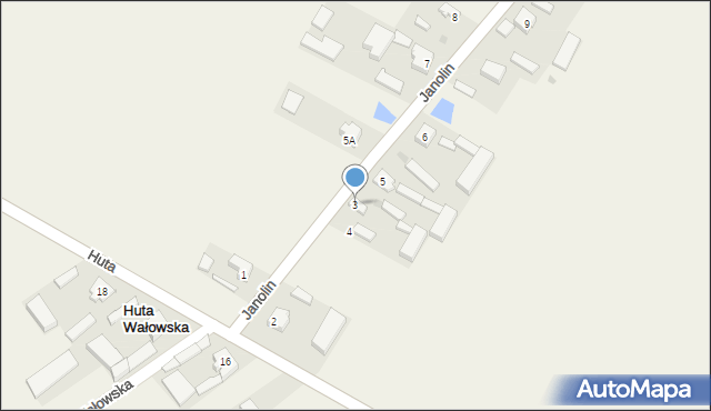 Janolin, Janolin, 3, mapa Janolin