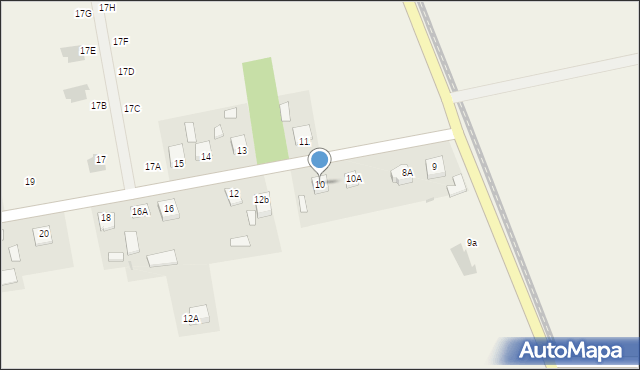 Janów, Janów, 10, mapa Janów