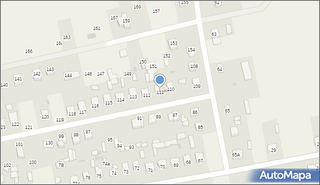 Janów, Janów, 111, mapa Janów