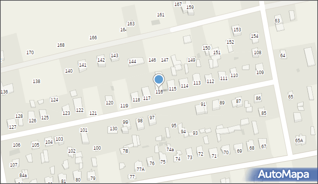 Janów, Janów, 116, mapa Janów