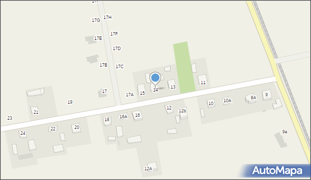 Janów, Janów, 14, mapa Janów