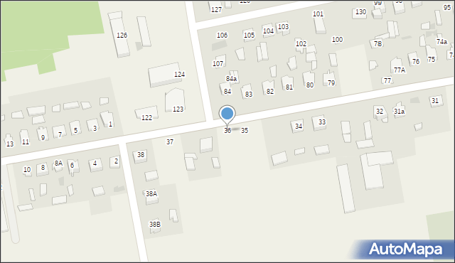 Janów, Janów, 36, mapa Janów