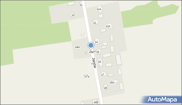 Janów, Janów, 45a, mapa Janów