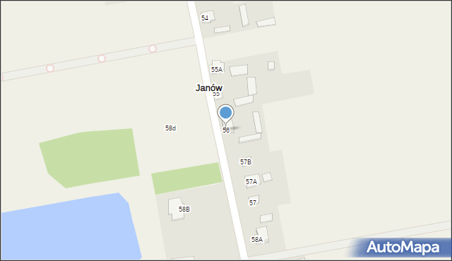 Janów, Janów, 56, mapa Janów