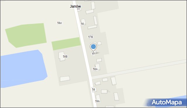 Janów, Janów, 57, mapa Janów