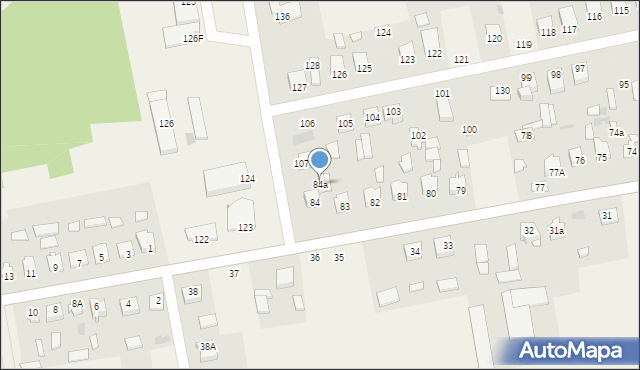 Janów, Janów, 84a, mapa Janów