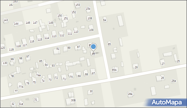 Janów, Janów, 85, mapa Janów