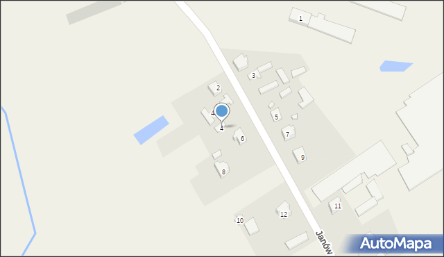 Janów, Janów, 4, mapa Janów