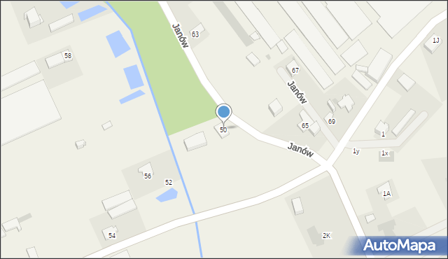 Janów, Janów, 50, mapa Janów