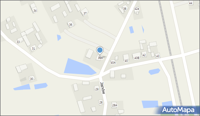 Janów, Janów, 39A, mapa Janów