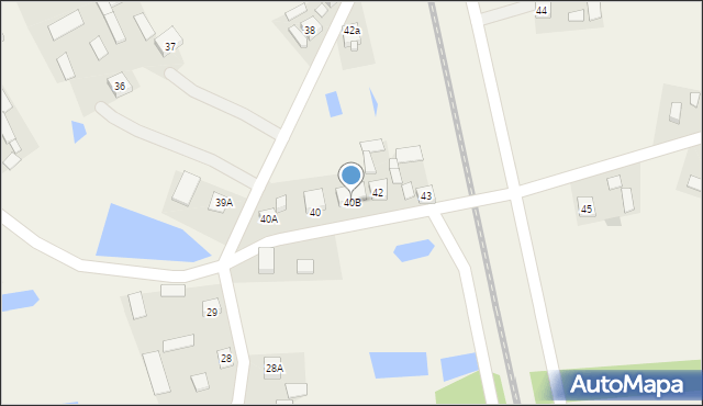 Janów, Janów, 40B, mapa Janów