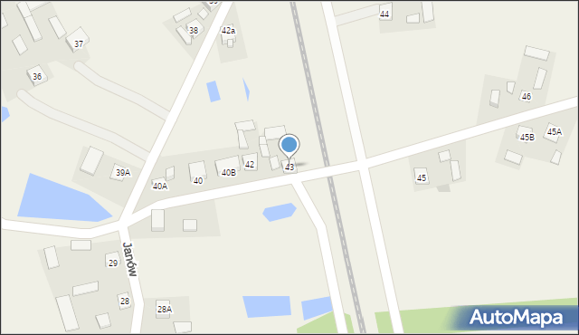 Janów, Janów, 43, mapa Janów