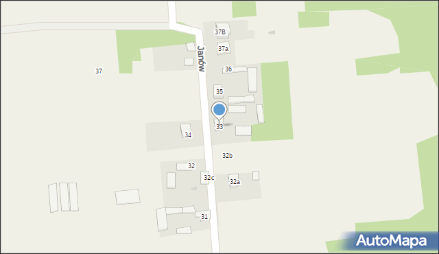 Janów, Janów, 33, mapa Janów