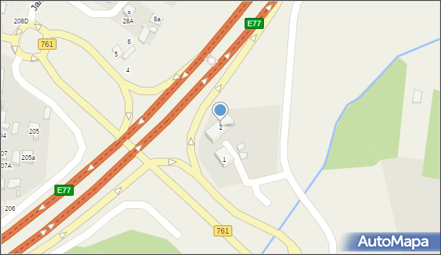 Janów, Janów, 2, mapa Janów