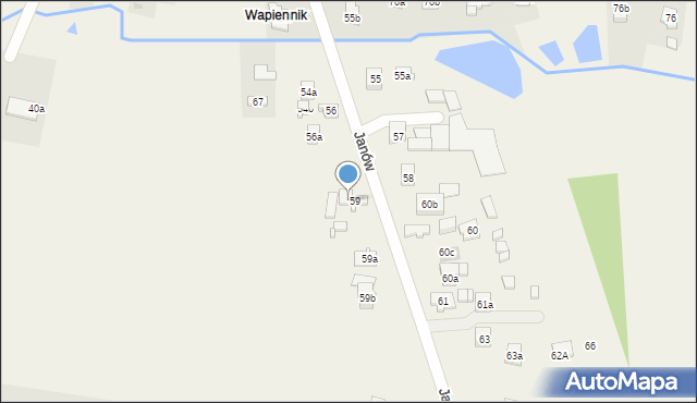 Janów, Janów, 59c, mapa Janów