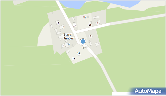 Janów, Janów, 3, mapa Janów