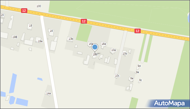 Janów, Janów, 18b, mapa Janów