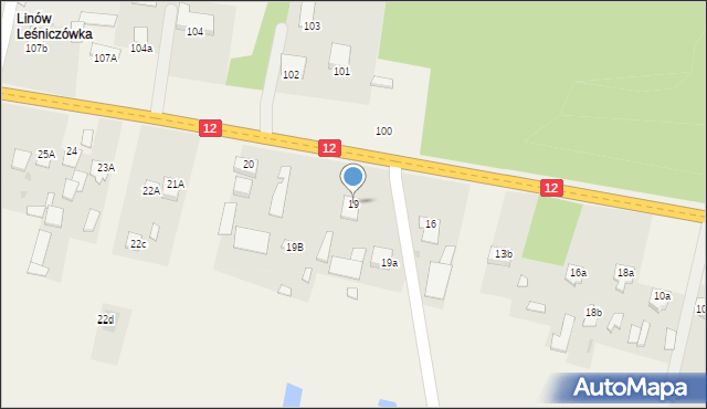 Janów, Janów, 19, mapa Janów